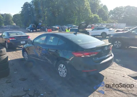 2018 Hyundai Elantra Se from USA, damaged, VIN 5NPD74LF9JH364233